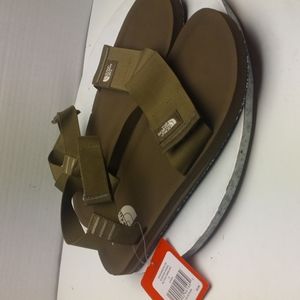 The North Face Mens Sz 13 Skeena Sandals TNF Military Olive Green